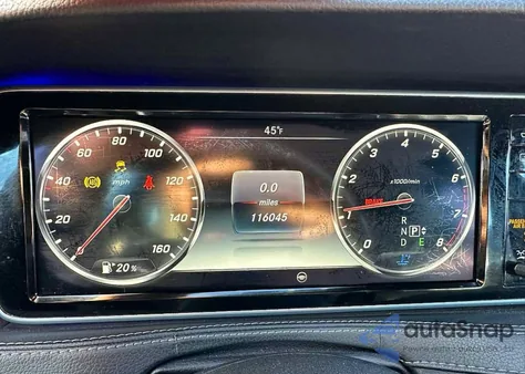 2016 Mercedes-Benz S 550 4Matic из США, поврежденный, VIN WDDUG8FB3GA225611